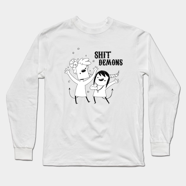 Shit Demons: Teef! Long Sleeve T-Shirt by iamprikle